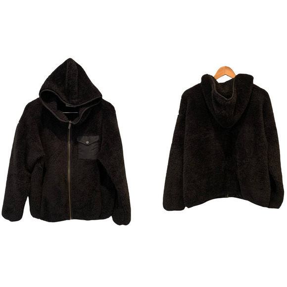 UGG Kadence Faux Fur Zip Hoodie (S) - Picture 3 of 10